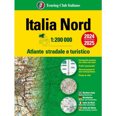 Atlante stradale Italia Nord 1:200 000