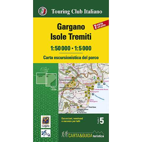 Gargano Isole Tremiti 1:50 000