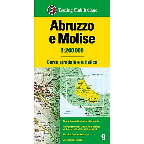 Abruzzo e Molise 1:200 000