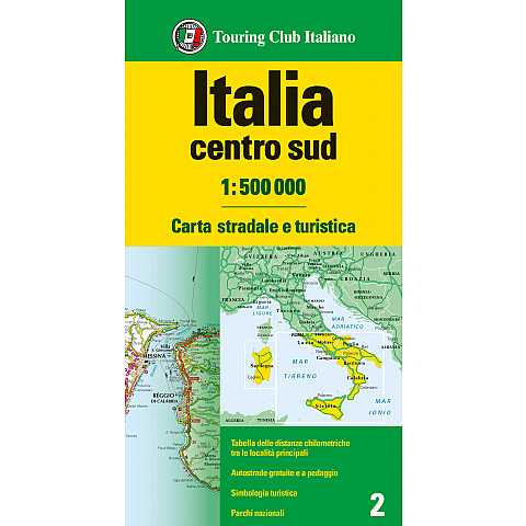 Italia centro sud 1:500 000