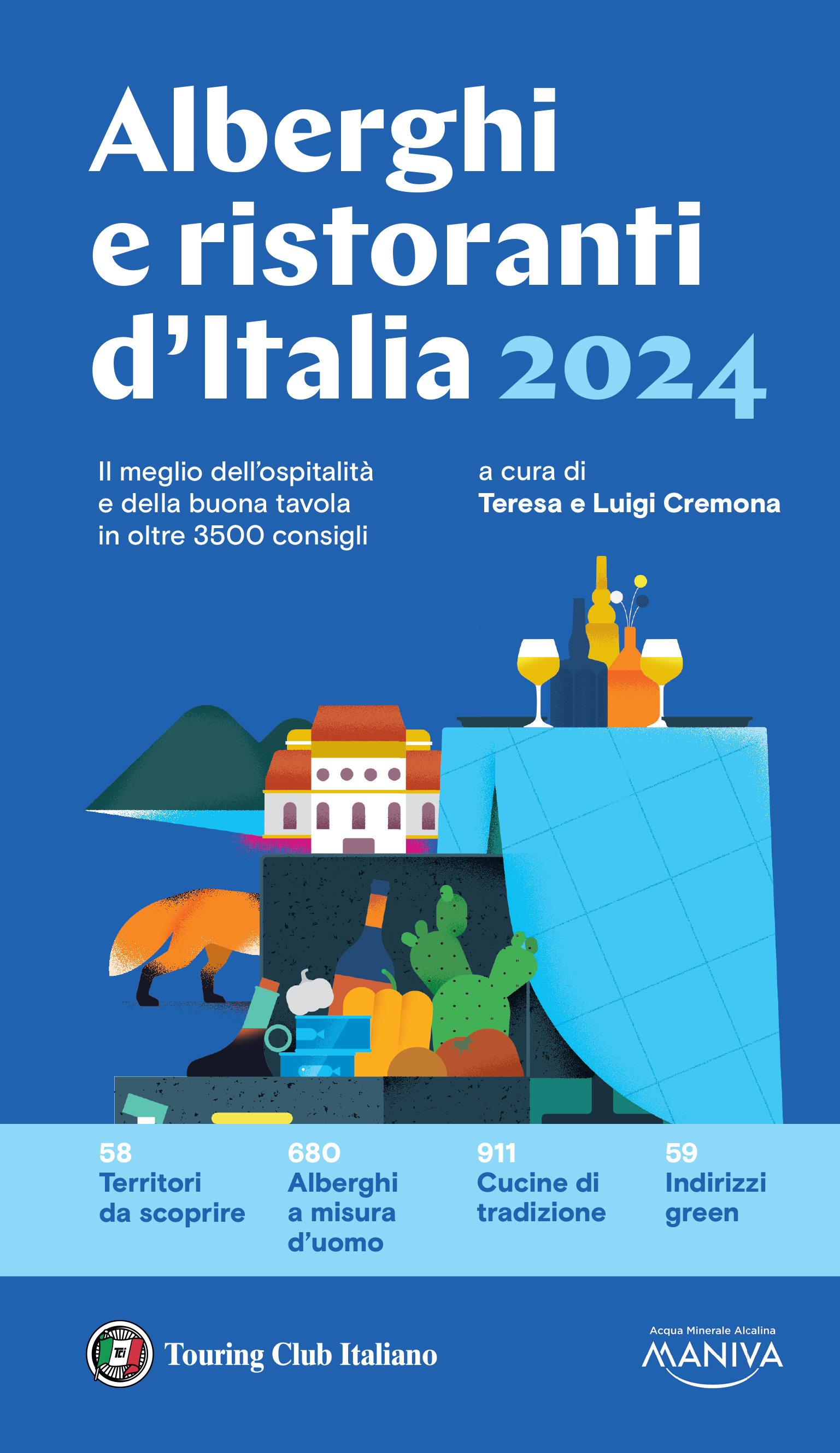Alberghi e Ristoranti d'Italia 2024 - Guide Touring H9051A - Touring Editore